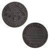 COINZA-3-0 | 3" Zinc Challenge Coin (No Color Fill)