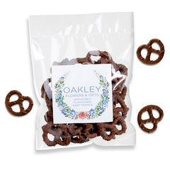 CPCB148 | 2.5 oz. Chocolate Pretzels in Clear Bag