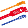 CUST-WF-PLS | Custom Plastic Wristband (Wide-Faced)
