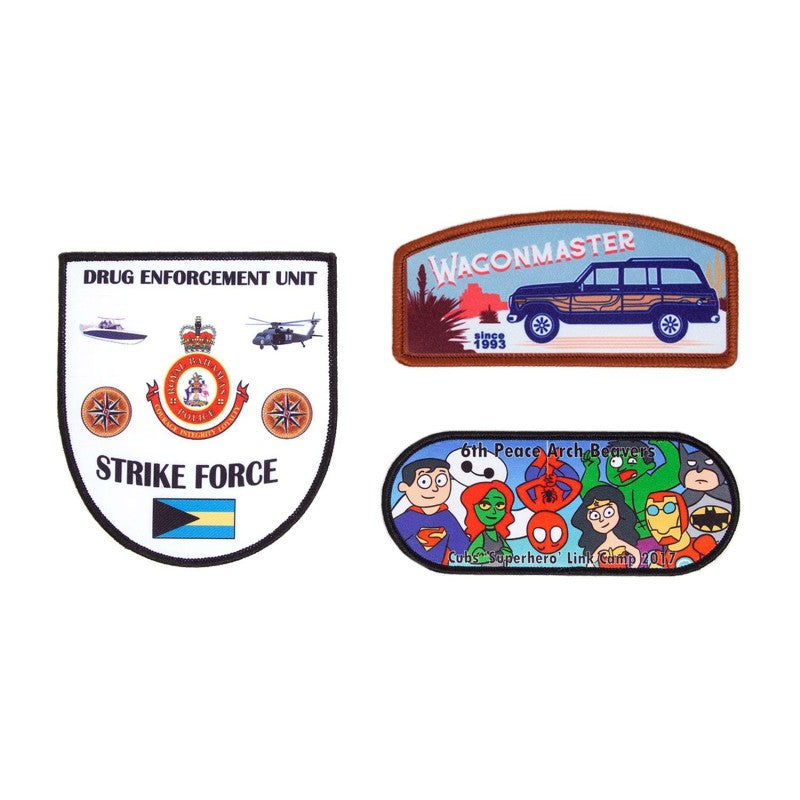 DSP-65 | 6.5" Dye Sublimated Patch