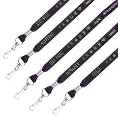 DSVD12 | 1/2" Variable Data Dye Sublimated Lanyard