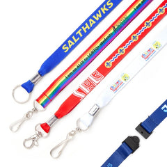 DSY-58 | 5/8" Dye Sublimated Youth Lanyard with Breakaway