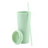 DTM25-1 | 25 oz. Dome Rubberized Plastic Travel Mug (1 Color Imprint)