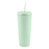 DTM25-2 | 25 oz. Dome Rubberized Plastic Travel Mug (2 Color Imprint)