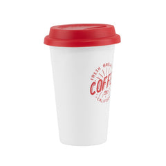 DWCT-1 | 11 oz. Double Wall Ceramic Tumbler (1 Color Imprint)