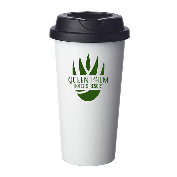 DWPT-1 | 16 oz. Double Wall Plastic Tumbler (1 Color Imprint)