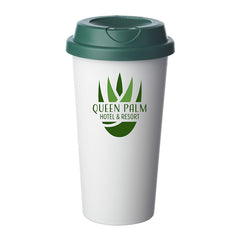 DWPT-2 | 16 oz. Double Wall Plastic Tumbler (2 Color Imprint)