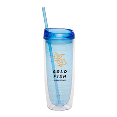 DWTAC-2 | 20 oz. Asteroid Double-Wall Acrylic Tumbler (2 Color Imprint)