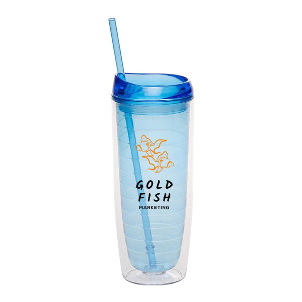 DWTAC-2 | 20 oz. Asteroid Double-Wall Acrylic Tumbler (2 Color Imprint)