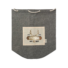 ECDB-F | Recycled Cotton Drawstring Backpack (Full Color Imprint)