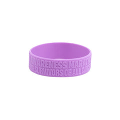 EI-34 | 3/4" Embossed Silicone Wristband