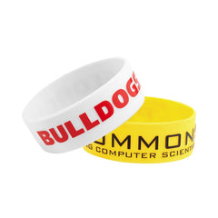 EIPR-1 | 1" Rush Embossed Silicone Wristband with Imprint