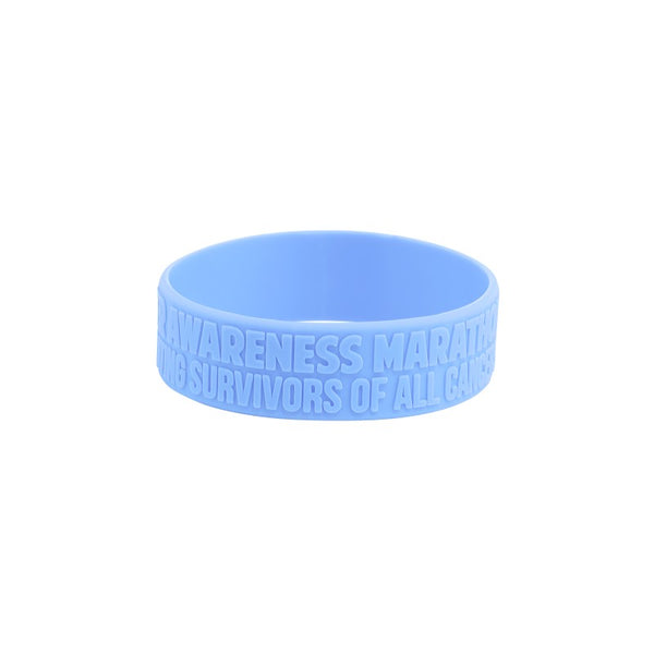 EIR-34 | 3/4" Rush Embossed Silicone Wristband