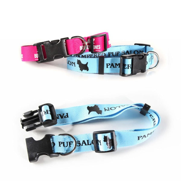 FP-COL-1 | 1" W x 22" L - Flat Polyester Dog Collar
