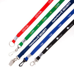 FPL-38 | 3/8" Flat Polyester Lanyard
