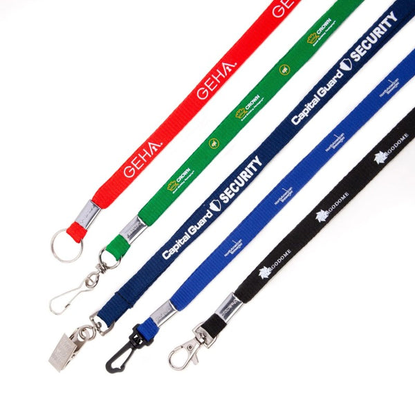 FPL-38 | 3/8" Flat Polyester Lanyard