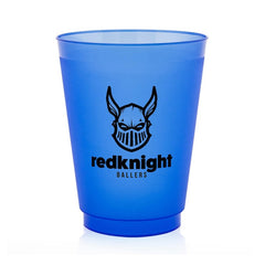 FPSC-1 | 16 oz. Court Side Frosted Plastic Stadium Cup (1 Color Imprint)