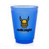 FPSC-2 | 16 oz. Court Side Frosted Plastic Stadium Cup (2 Color Imprint)