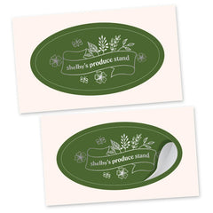 FSOV-3 | 1.5" x 3" Oval Foil Sticker