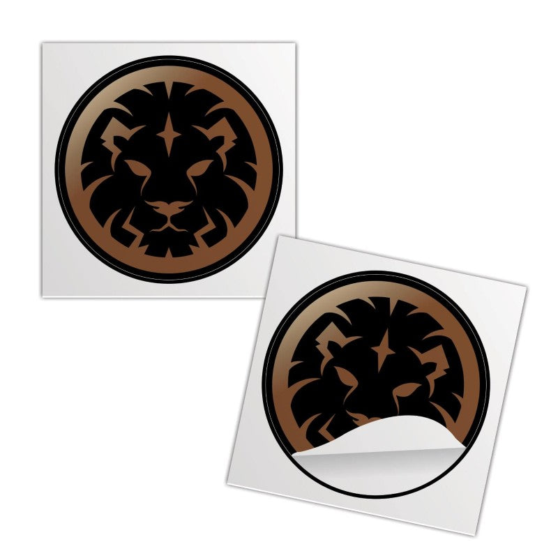 FSRO-4 | 4" Round Foil Sticker