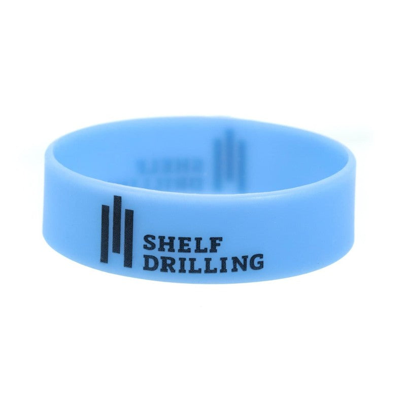 GIDSB-34 | 3/4" Glow-in-the-Dark Silicone Wristband