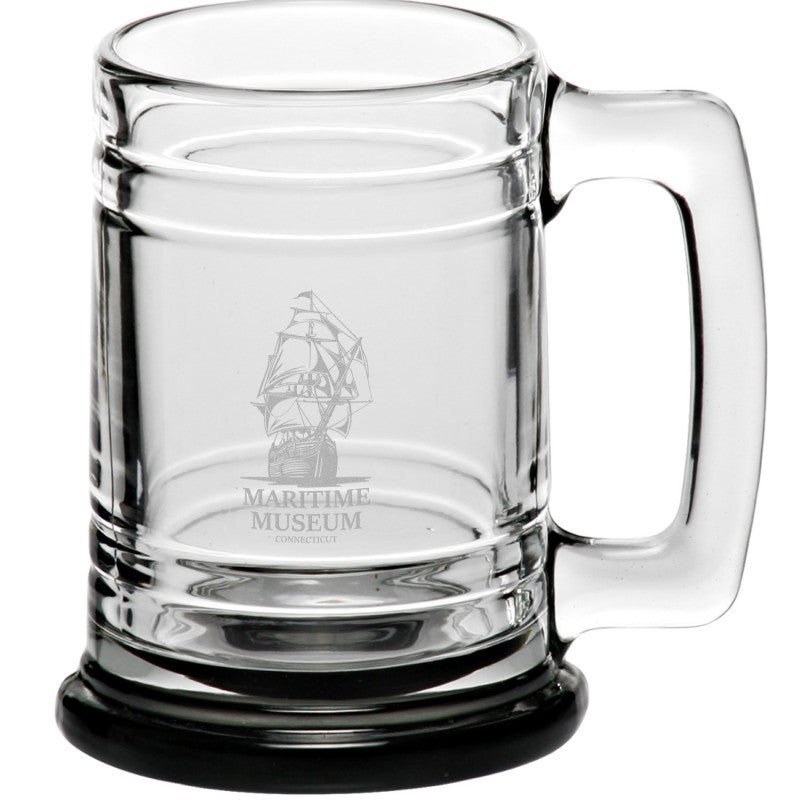 GWAM-E | 15 oz. Anchor Glass Beer Mugs (Engraved Imprint)