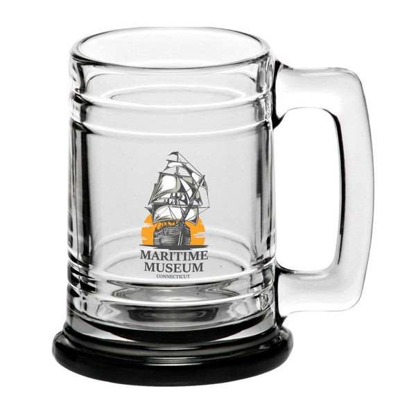 GWAM-F | 15 oz. Anchor Glass Beer Mugs (Full Color Imprint)