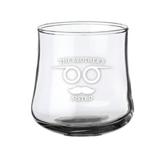 GWBWG-E | 11 oz. Belle Stemless Glasses (Engraved Imprint)