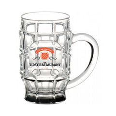 GWGG-2 | 17.75 oz. Beer Garden Glass Mug (2 Color Imprint)