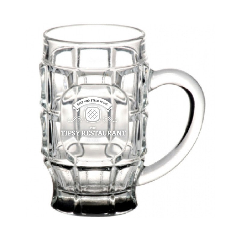 GWGG-E | 17.75 oz. Beer Garden Glass Mug (Engraved Imprint)