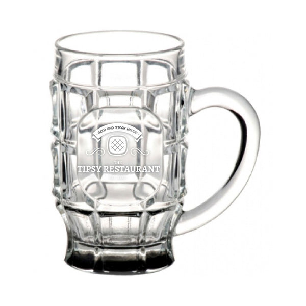 GWGG-E | 17.75 oz. Beer Garden Glass Mug (Engraved Imprint)