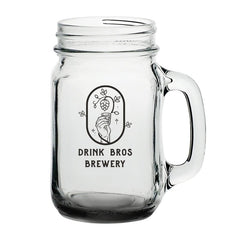 GWM16-1 | 16 oz. Sunny Day Mason Jar (1 Color Imprint)