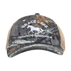 H-CBM-E | Crossbow Camo Mesh Trucker Hat (Embroidered)