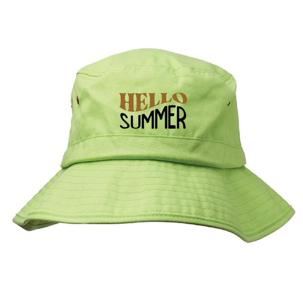 H-LCB-E | Little Cay Cotton Bucket Hat (Embroidered)