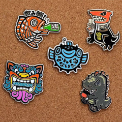 HE-D-1 | 1" Hard Enamel Direct Lapel Pin