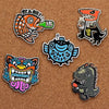 HE-D-34 | 3/4" Hard Enamel Direct Lapel Pin