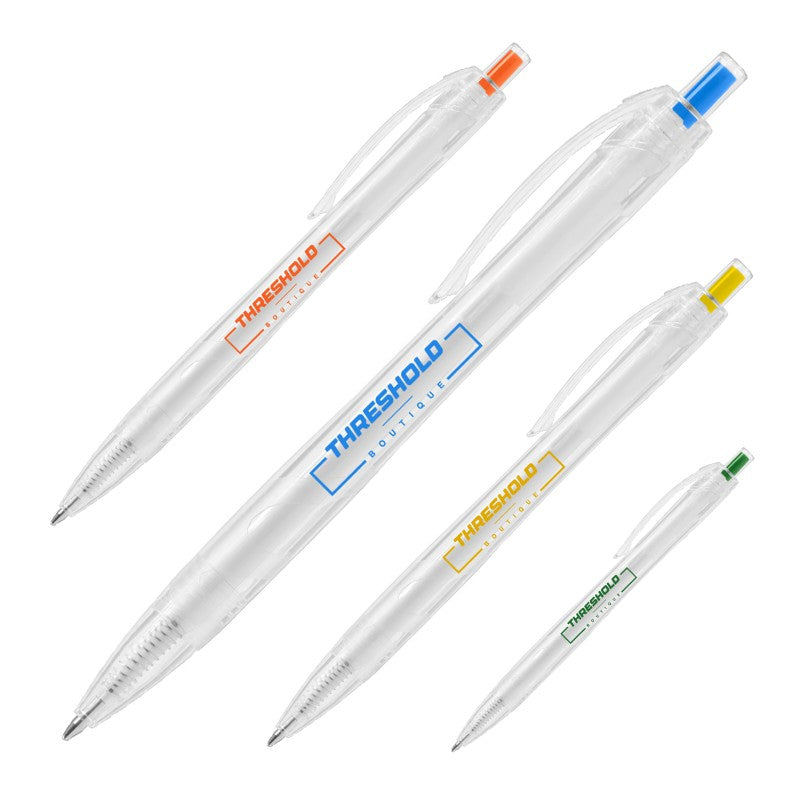 IDP-AGF | CrystalView Recycled Plastic Pen (1 Color Imprint)
