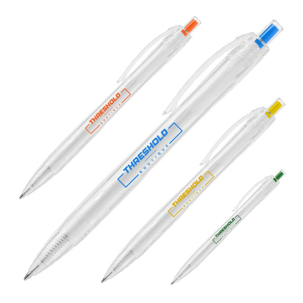 IDP-AGF | CrystalView Recycled Plastic Pen (1 Color Imprint)