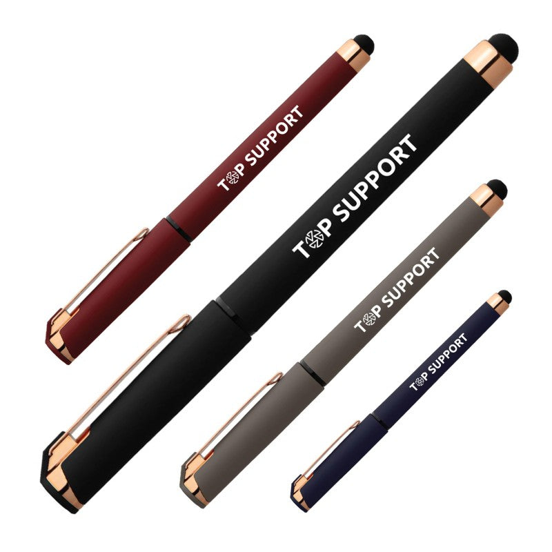 IDP-AGY | Chief Rose Gold Plastic Pen (1 Color Imprint)