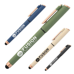 IDP-ALM | Memphis Recycled Plastic Gel Pen (1 Color Imprint)