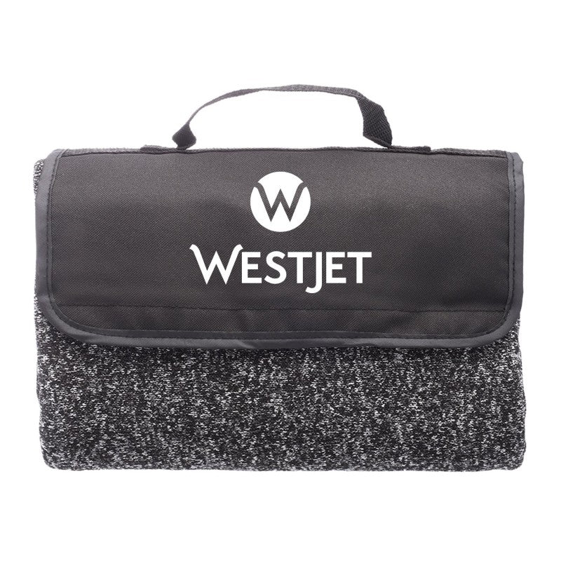 IDP-BLC-1 | Wagon Train Roll-Up Picnic Blanket (1 Color Imprint)