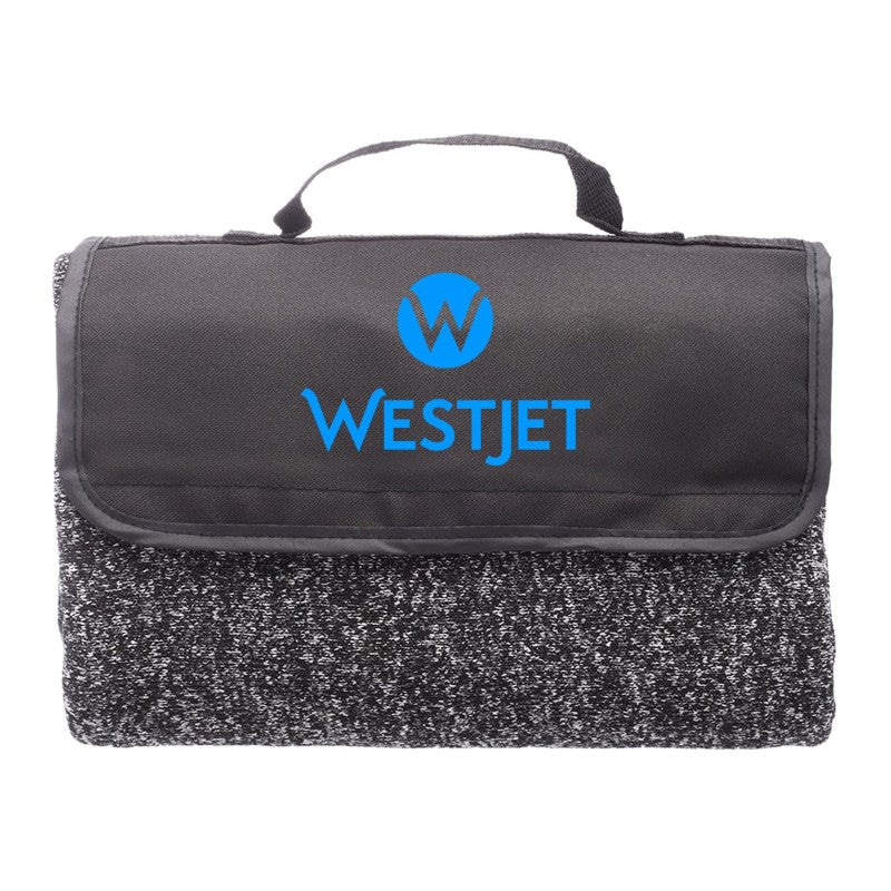 IDP-BLC-2 | Wagon Train Roll-Up Picnic Blanket (2 Color Imprint)