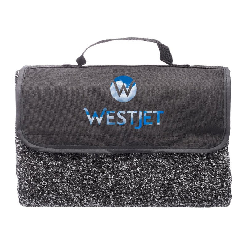 IDP-BLC-F | Wagon Train Roll-Up Picnic Blanket (Full Color Imprint)
