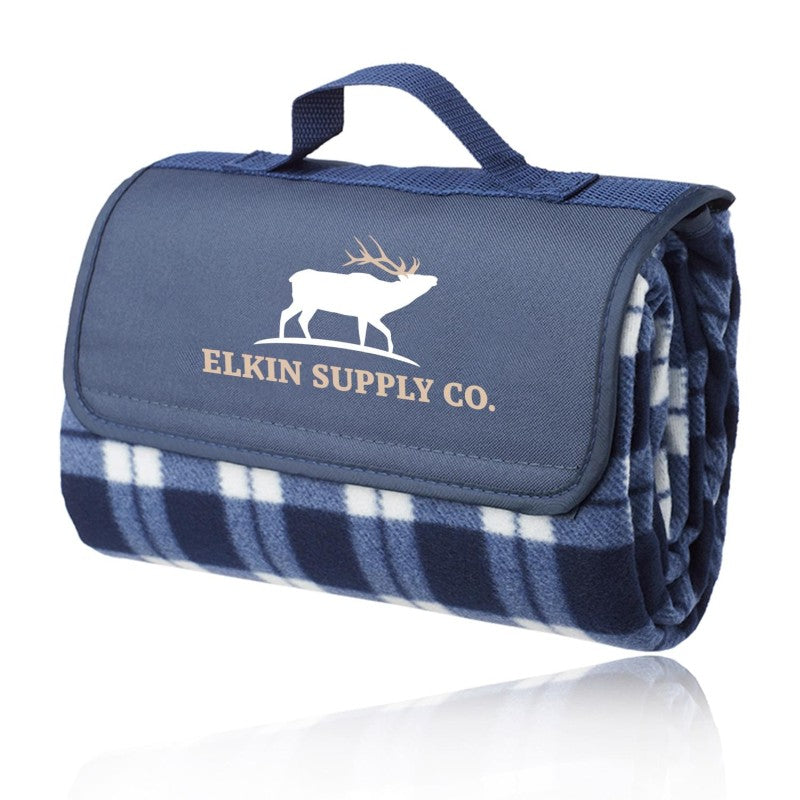 IDP-BLM-2 | Montclair Roll-Up Picnic Blanket (2 Color Imprint)