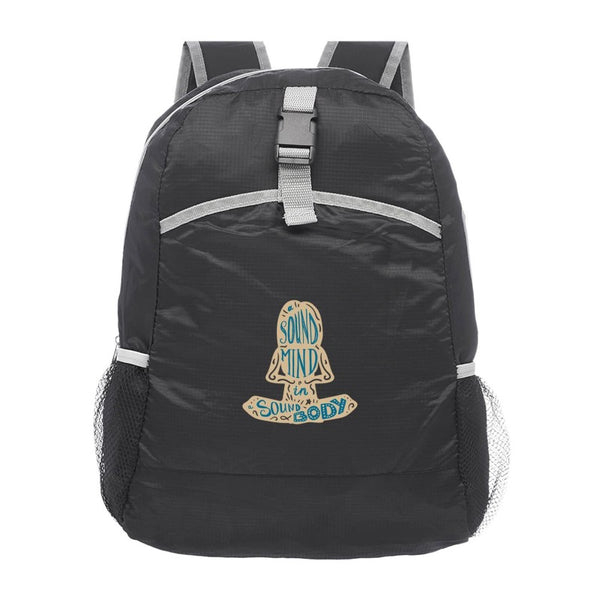 IDP-BP07-2 | Foldable Backpack (2 Color Imprint)