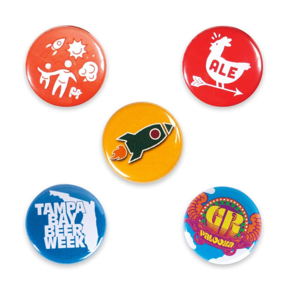 IDP-BT-1 | 1" Circle Celluloid Pin-Back Button