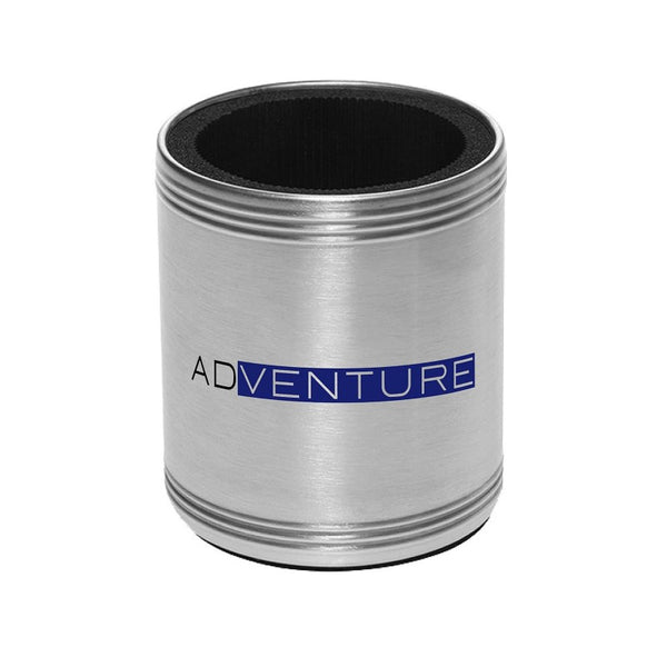 IDP-CCSS-2 | Stainless Steel Caliber Custom Can Cooler (2 Color Imprint)