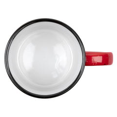 IDP-CM02-2 | 13 oz. Happy Camper Ceramic Coffee Mug (2 Color Imprint)