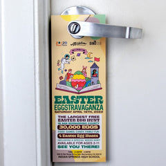 IDP-DH14-P | Door Hanger (14pt High Gloss - Perforated)