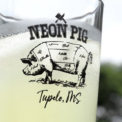 IDP-GW01-F | 16 oz. Imported Pint Glass (Full Color Imprint)